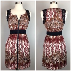 Kenzie Dresses Full Front Zip Dress Kaleidoscope